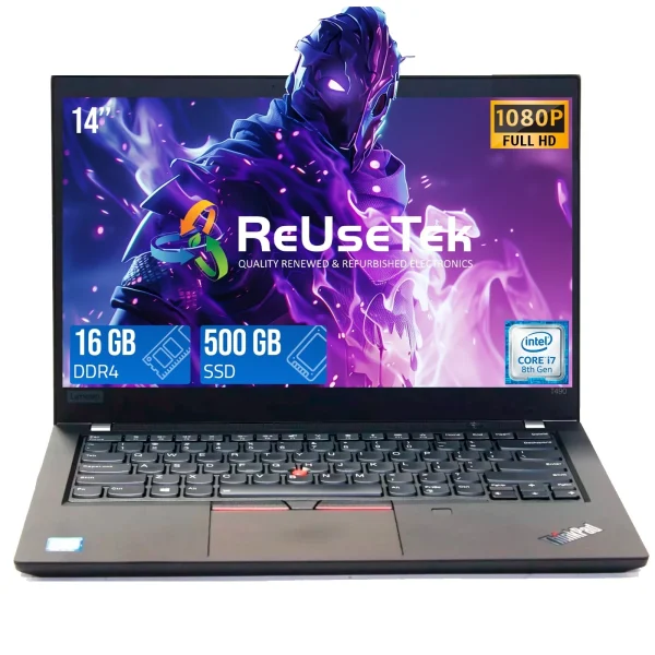 Lenovo ThinkPad T490 intel Corei7 8th Gen Processor, 2.8ghz,512GB SSD,16GB Ram